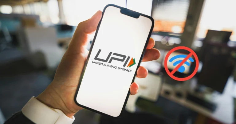 UPI PAYMENT WITHOUT INTERNET
